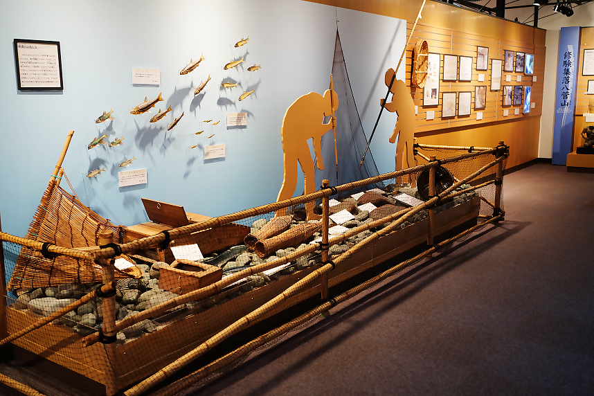 中津川と生活の展示写真