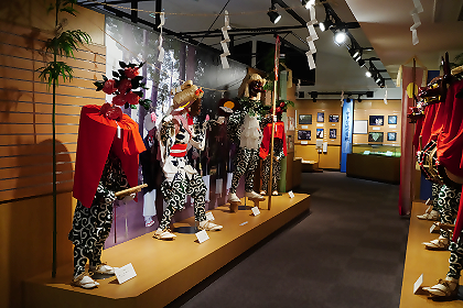 獅子舞の紹介展示3