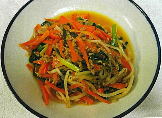 野菜入りそぼろ