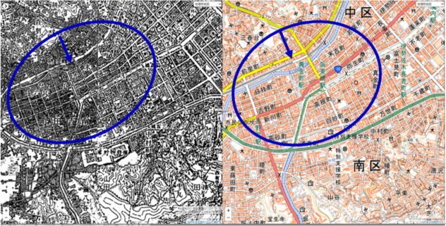 関東学院（位置図）