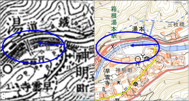 箱根国道（箱根町湯本）3