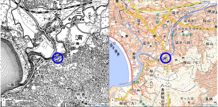 逗子町田越橋の破壊（逗子市桜山地先）3