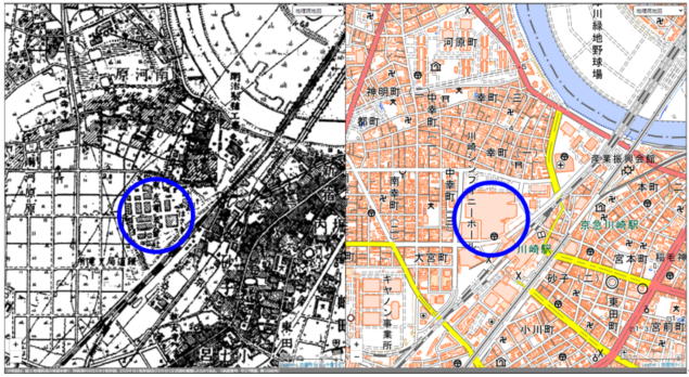 東京電気株式会社（位置図）