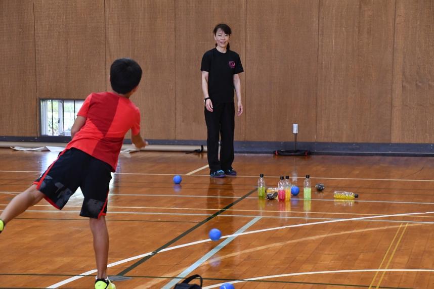 スポーツ縁日（ボッチャボーリング2）