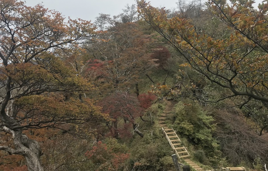 10月22日塔ノ岳山頂周辺