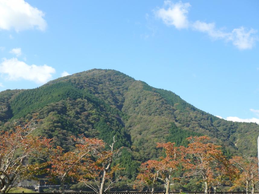 10月13日丹沢湖の眺め