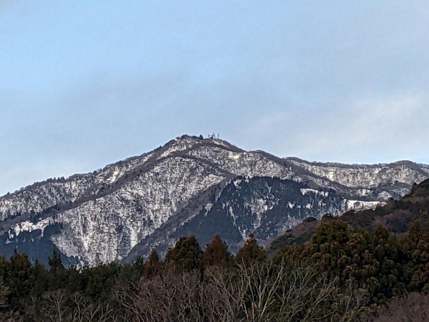 240209厚木市七沢から見た大山