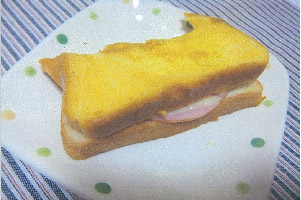 クロックムッシュ風フレンチトースト