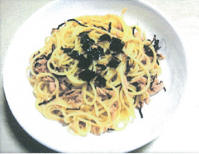 和えるだけ!!ツナと塩昆布のパスタの画像