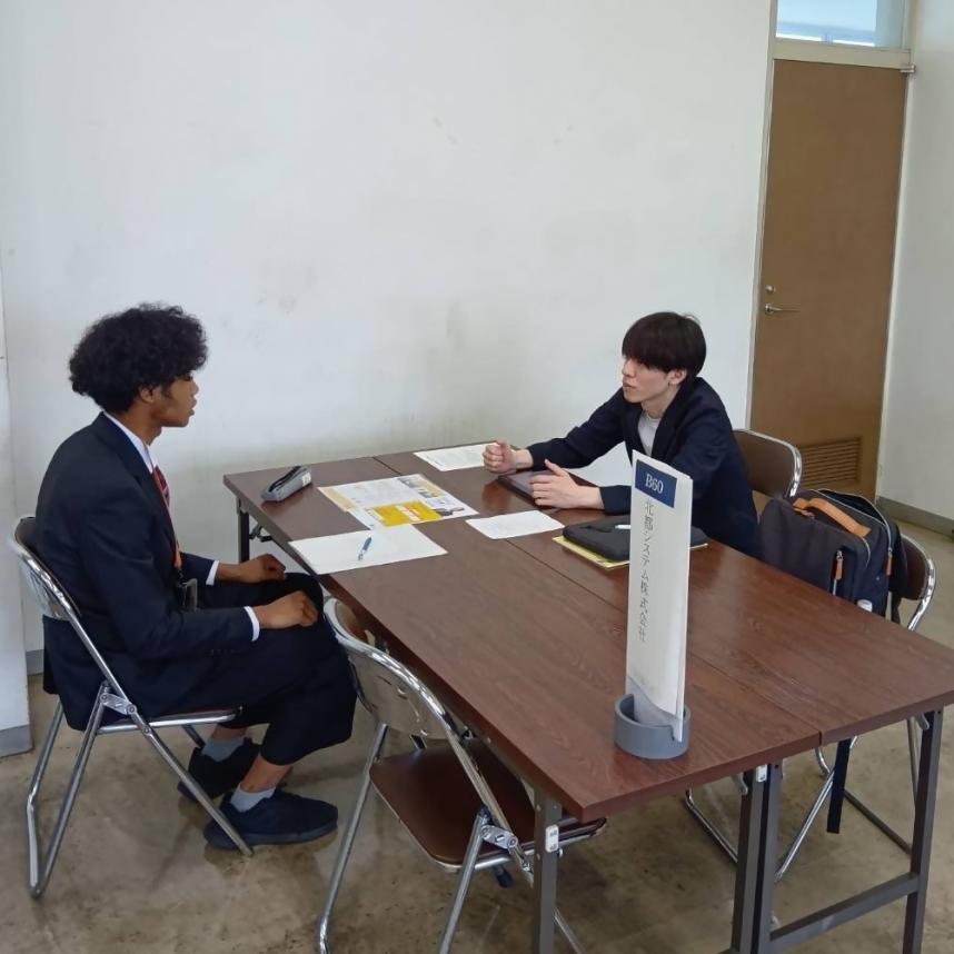 合同企業説明会の様子1