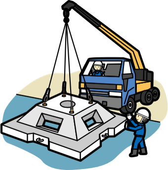 根固めブロック工