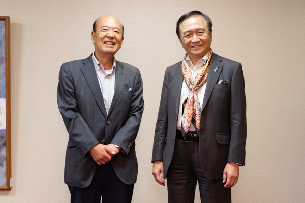 松村会長と私