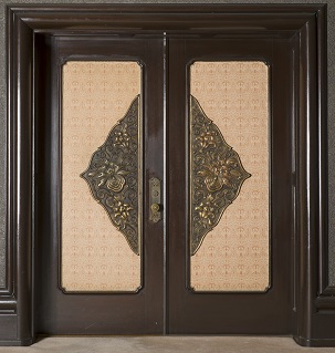7Hosoge on the door of the Reception Room No. 3