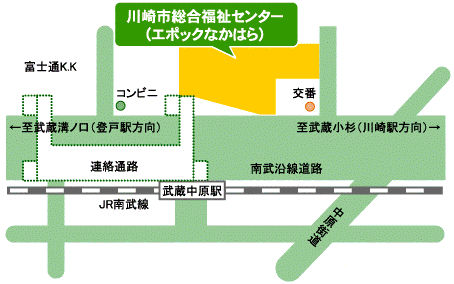 川崎案内図