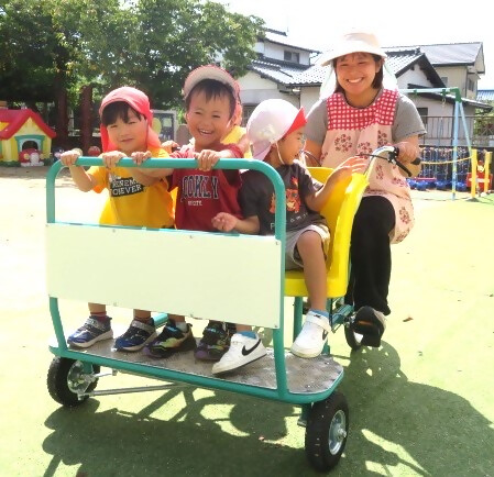 インクルーシブ自転車(複数人乗り)のイメージ