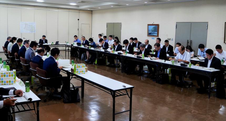 令和６年度県央地域首長懇談会写真