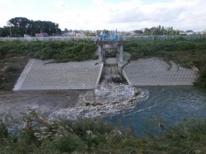 今田遊水地排水ゲート