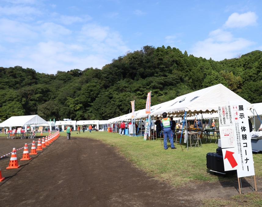 展示・体験コーナーの様子