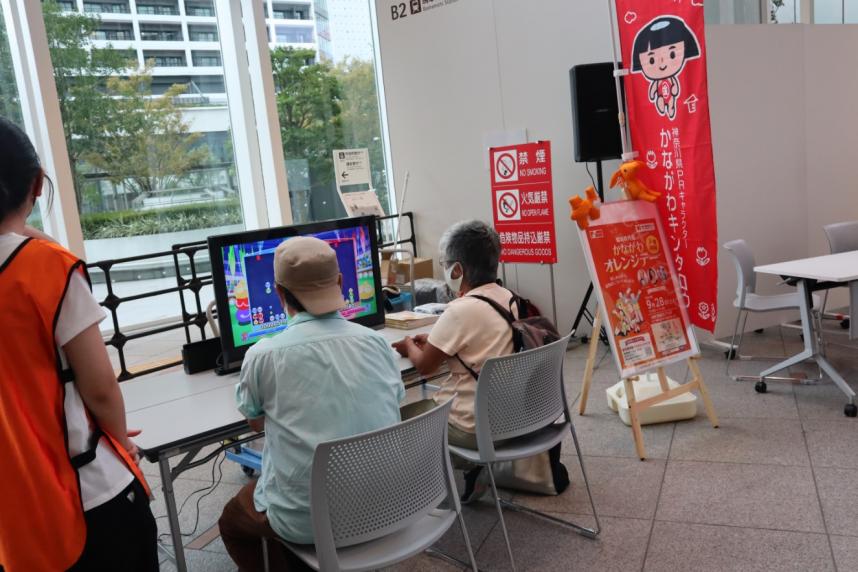 eスポーツ体験の様子