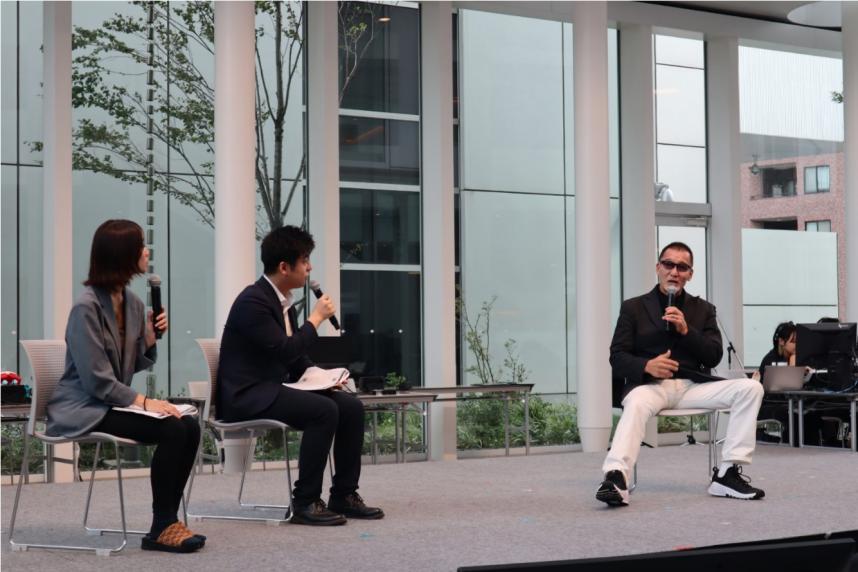 トークショーの様子