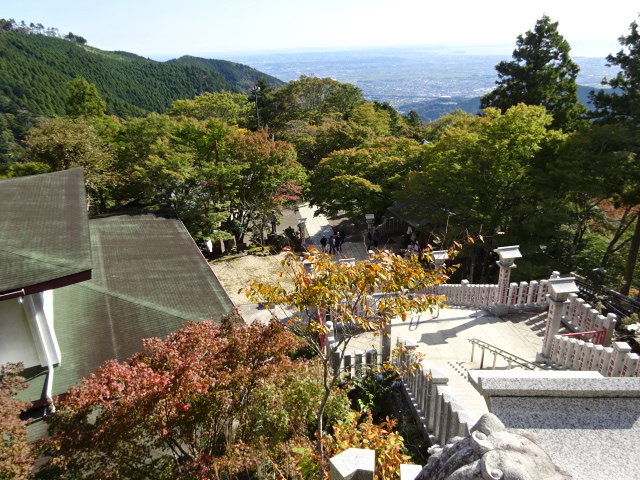 11月7日大山阿夫利神社そろそろ見ごろ