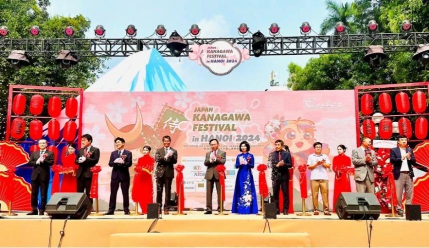 「KANAGAWA FESTIVAL in HANOI 2024」文化交流プログラムの開会式