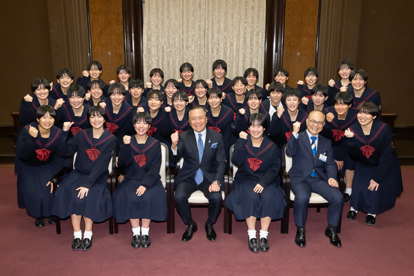 横浜隼人高等学校の皆さん