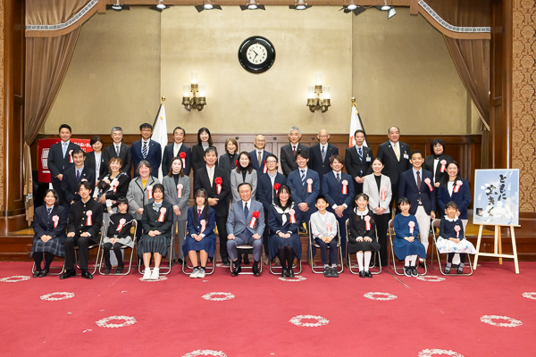 皆さんと記念撮影