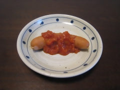 フランクフルトのトマトソース