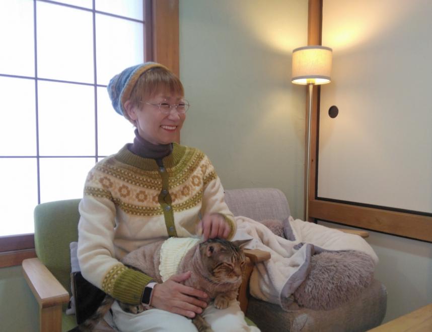 廣田さんと愛猫