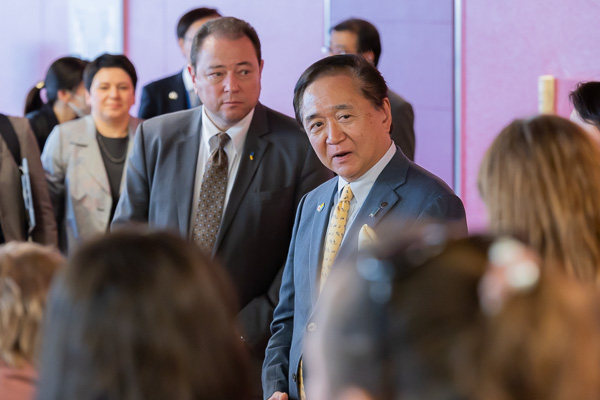 コルスンスキー大使とともに、ウクライナ避難民の方々と面会しました