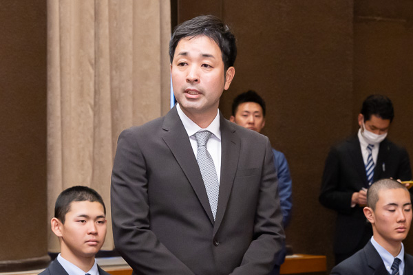 県立横浜清陵高等学校野原監督