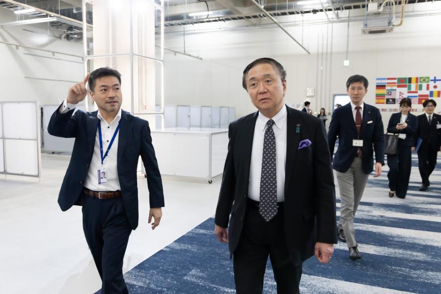 エンジニアリングオフィスの視察