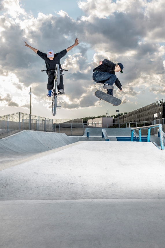 スケートボードBMX