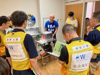 茅ケ崎支援学校訓練