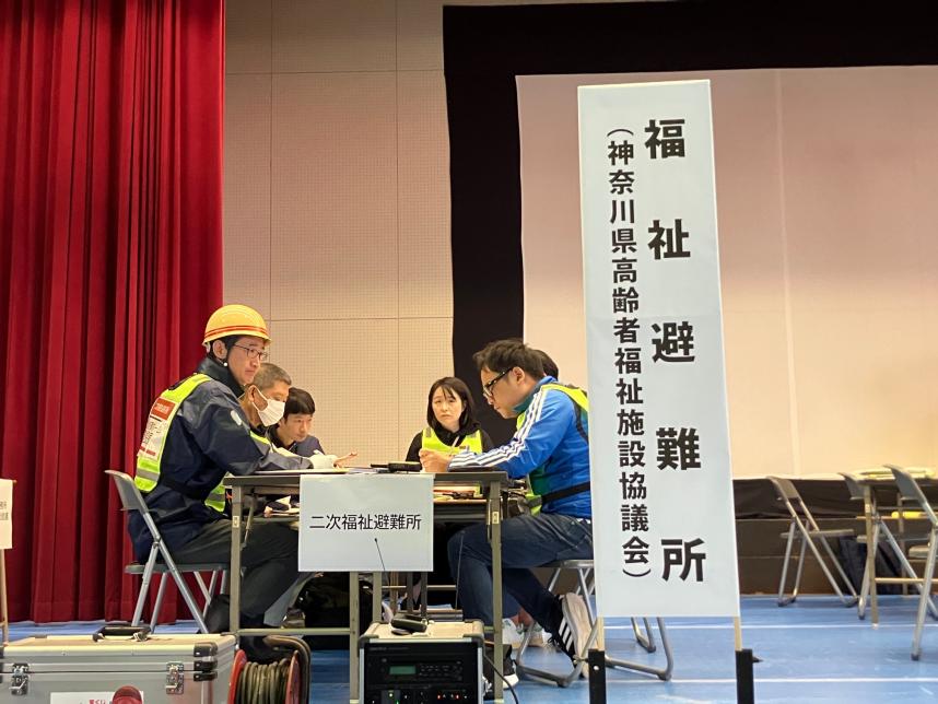 福祉避難所ブース