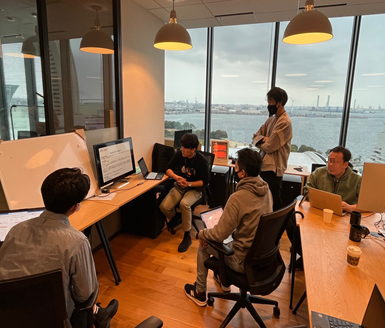 SHINみなとみらい打合せの様子