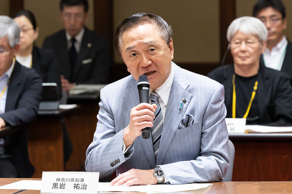 第1回神奈川県立県民ホール本館再整備基本構想策定委員会でのあいさつ