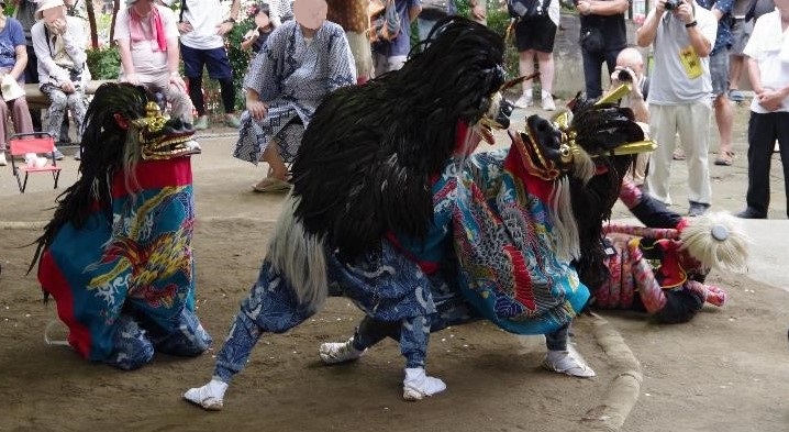菅の獅子舞(川崎市）