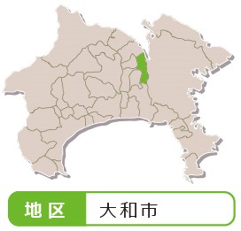 引地台公園がある場所