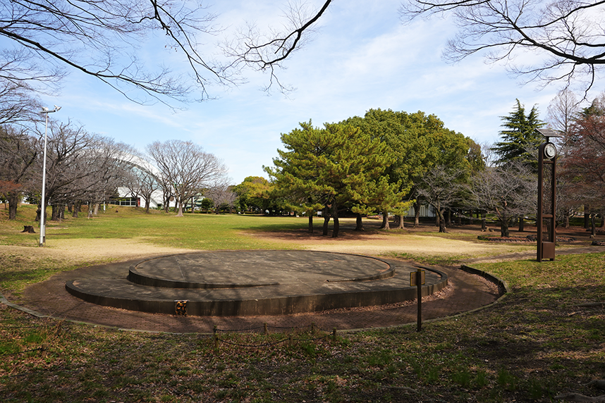円形ステージの様子