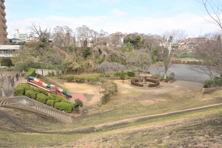 かにが沢公園全景