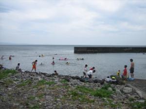 江之浦海水浴場の写真