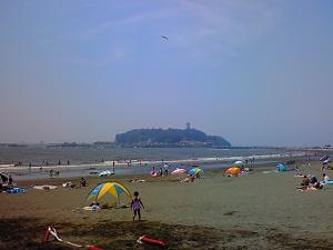 腰越海水浴場の写真