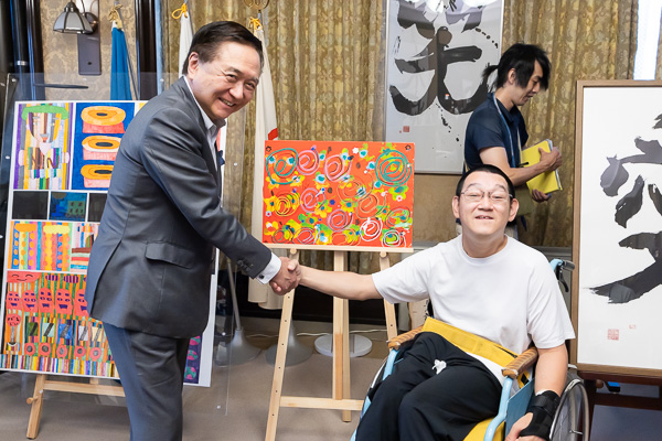 歓談写真（すぐるさん）