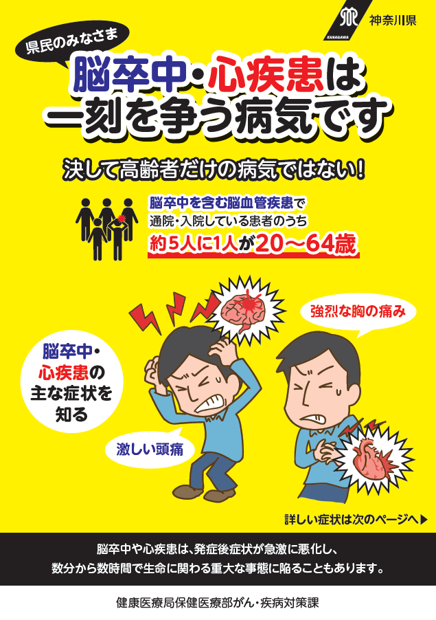 循環器病予防啓発リーフレット