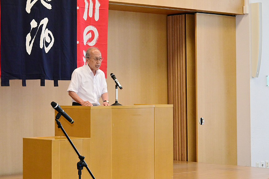 会長の挨拶