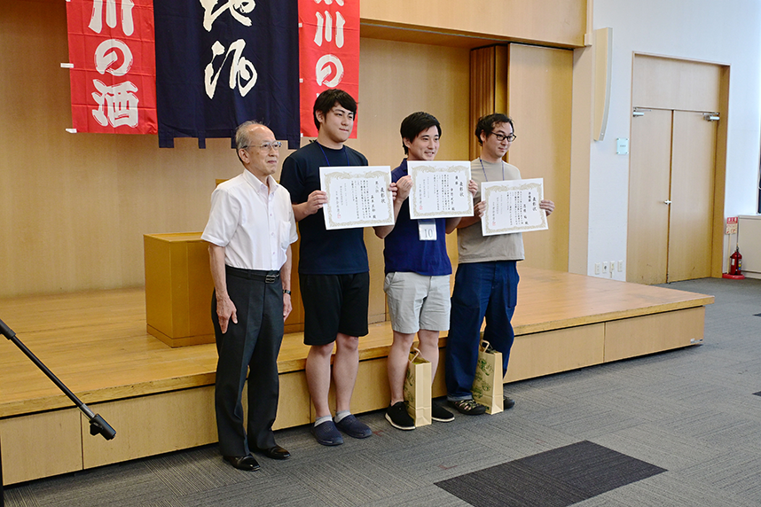 きき酒大会優勝者