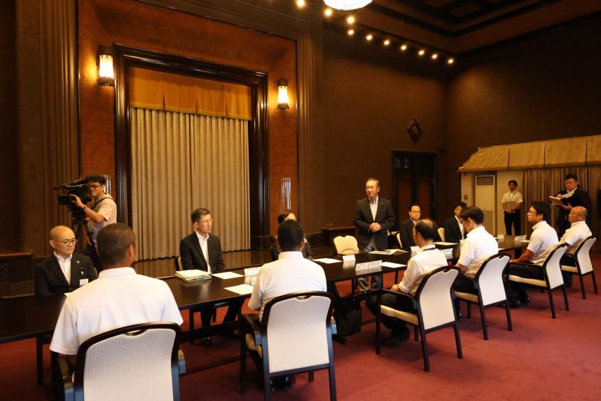 議長の活動(7月30日写真1)