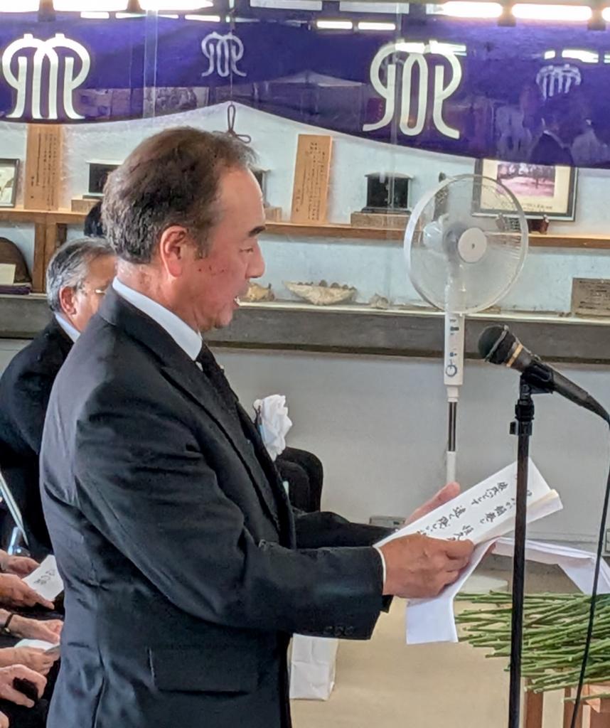 議長の活動(8月15日写真1)